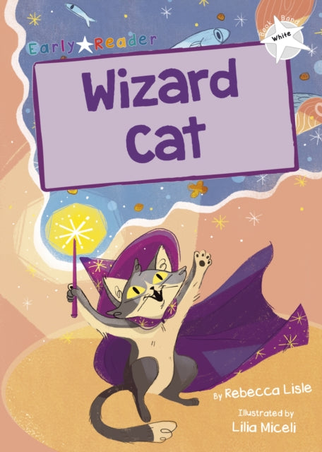 Wizard Cat - (White Early Reader)