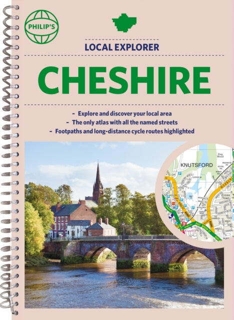 Philip's Local Explorer Street Atlas Cheshire - (Spiral edition)