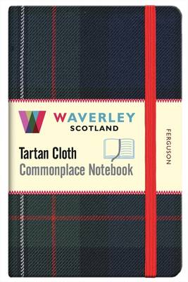 Waverley (M): Ferguson Tartan Cloth Commonplace Notebook