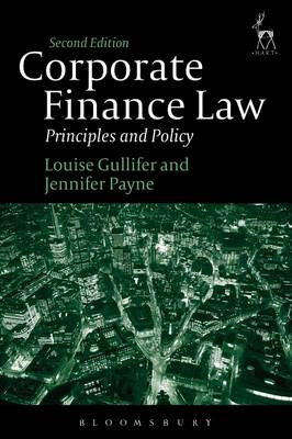 Corporate Finance Law: Principles and Policy