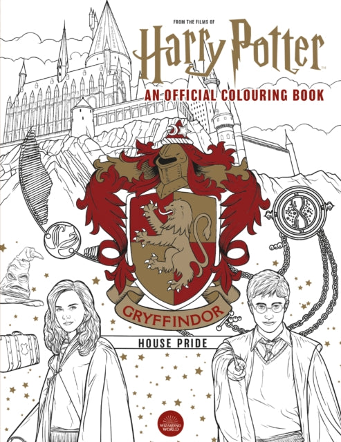 Harry Potter: Gryffindor House Pride - The Official Colouring Book