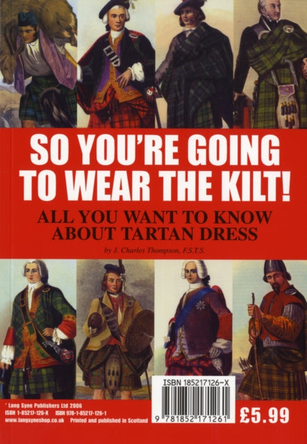 So You're Going to Wear the Kilt!