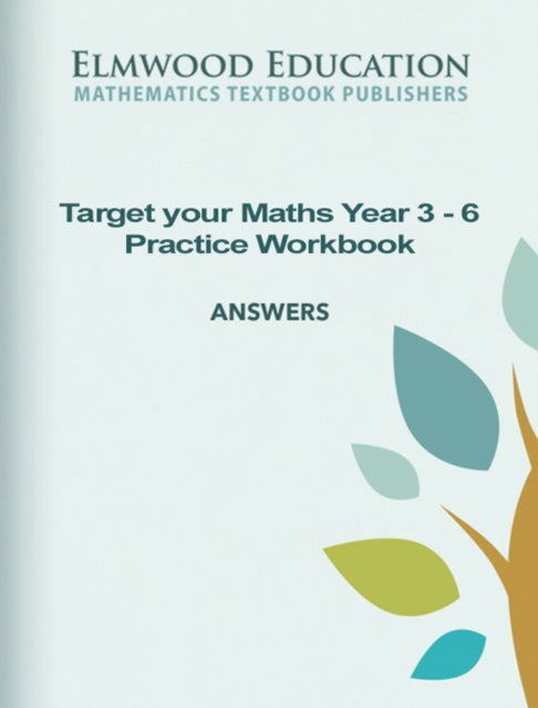 Target your Maths Year 3-6 Practice Workbook Answers