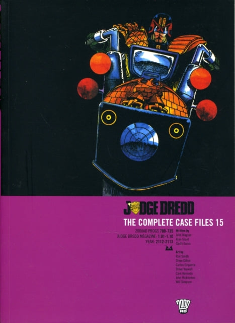 Judge Dredd: The Complete Case Files 15