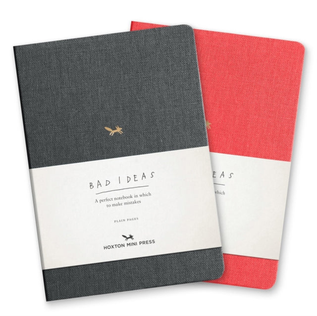 Notebook For Bad Ideas - Red/lined