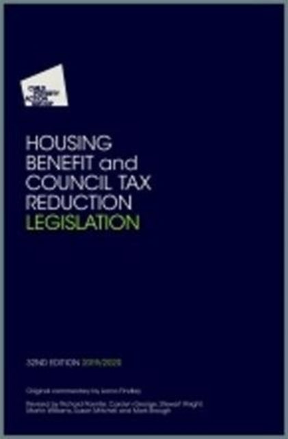 Housing Benefit and Council Tax Reduction Legislation - 2019/20