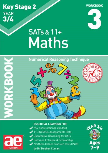 KS2 Maths Year 3/4 Workbook 3 - Numerical Reasoning Technique