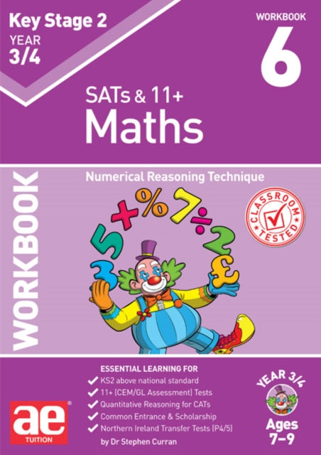 KS2 Maths Year 3/4 Workbook 6 - Numerical Reasoning Technique