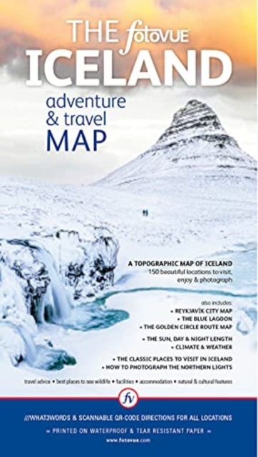 fotoVUE Iceland Adventure and Travel Map