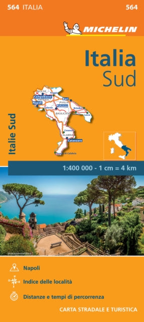 Italy South Map
