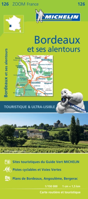 Bordeaux & surrounding areas - Zoom Map 126