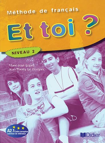 ET TOI? 2, učbenik za francoščino kot izbirni predmet v 9. razredu osnovne šole, MKT
