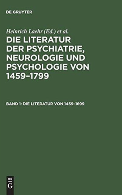 Die Literatur von 1459–1699