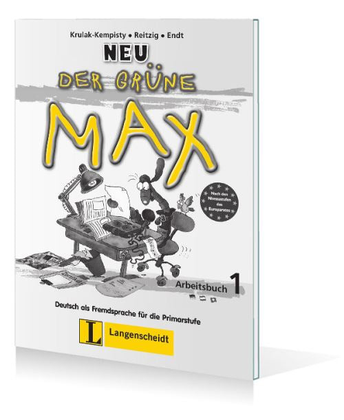 GRUNE MAX NEU 1 DELOVNI ZVEZEK +CD