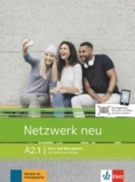 NETZWERK NEU A2.1 (KOMPLET), učbenik in delovni zvezek za nemščino