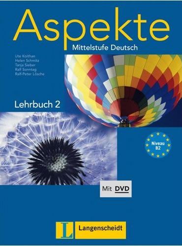 ASPEKTE 2, učbenik z DVD-jem za nemščino kot prvi tuji jezik v 3. in 4. letniku gimnazijskega in srednjega tehniškega oz. strokovnega izobraževanja, ROKUS