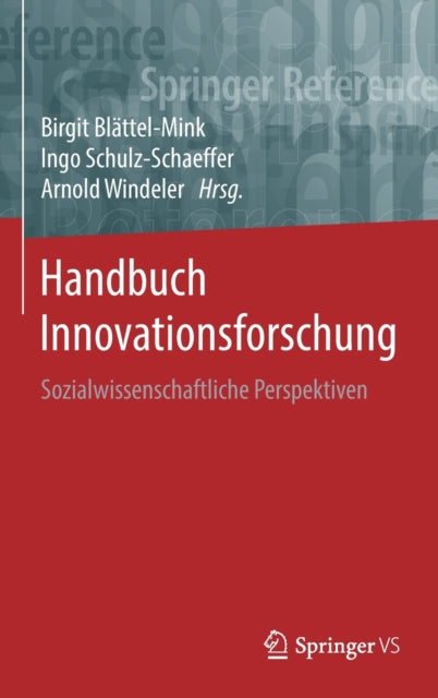 Handbuch Innovationsforschung