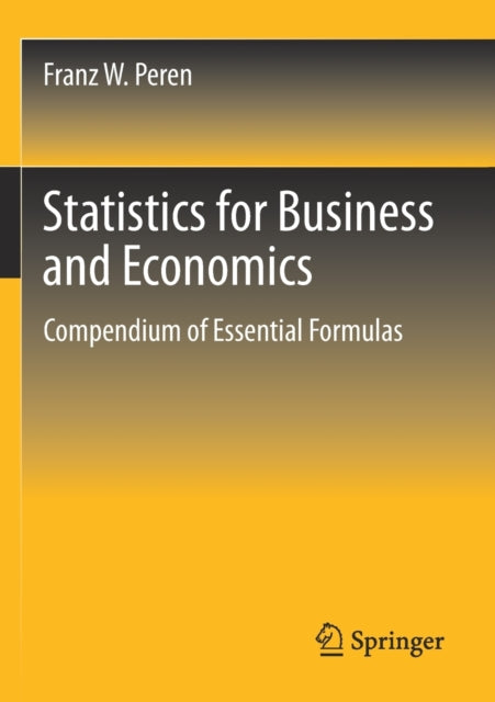 Statistics for Business and Economics