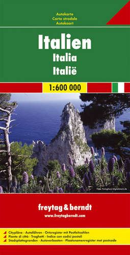Italien - Italia - Italija 1:600.000