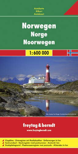 Norwegen - Norge - Norveška 1:600.000