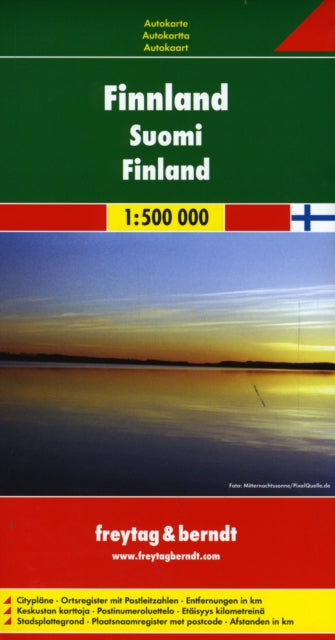 Finnland - Suomi - Finska 1:500.000