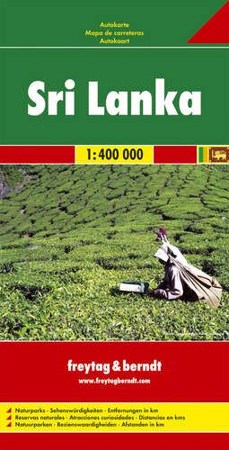 Sri Lanka - Šri Lanka 1:400.000