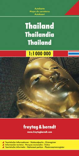 Thailand - Tajska 1:1.000.000