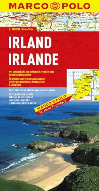 Irland - Ireland - Irska 1:300.000