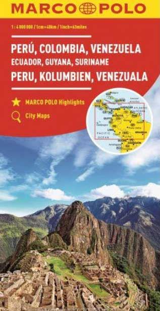 Peru, Kolumbija, Venezuela (Marco Polo)