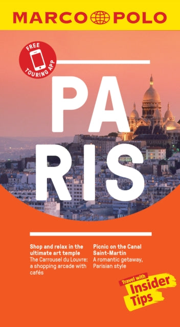 Paris Marco Polo Pocket Travel Guide 2019 - with pull out map