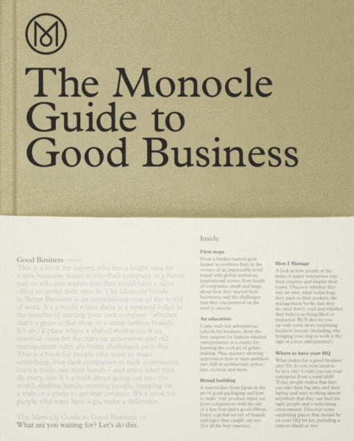 The Monocle Guide to Better Business