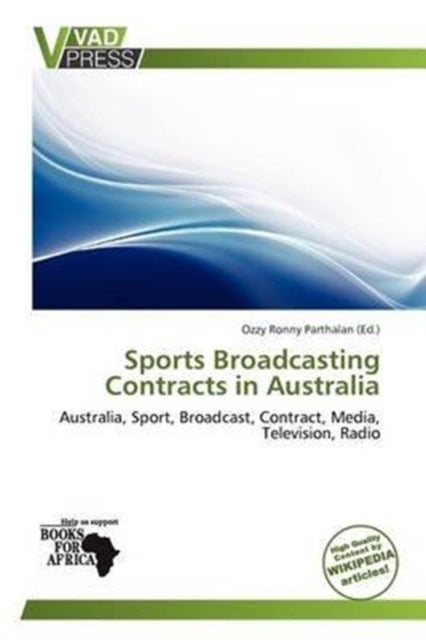 Sports Broadcasting Contracts in Australia