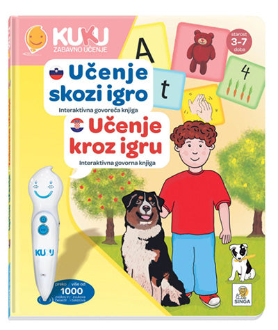 Interaktivna knjiga KUKU: Učenje skozi igro (brez pisala)