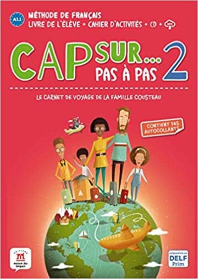 CAP SUR ... PAS A PAS 2 A1.1/A1.2 - UČBENIK