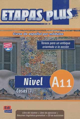 Etapas Plus: Učbenik Cosas / DZ + CD A1/1