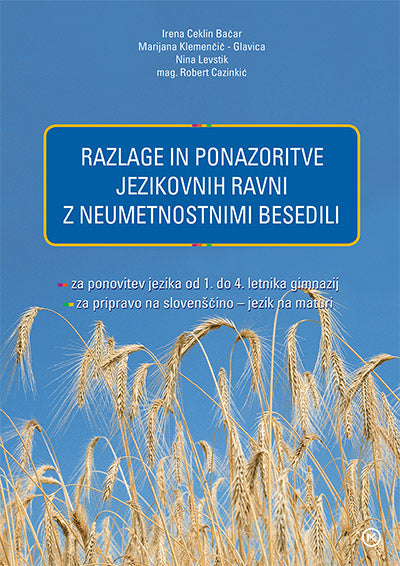 SLOVENŠČINA - JEZIK NA MATURI - RAZLAGE