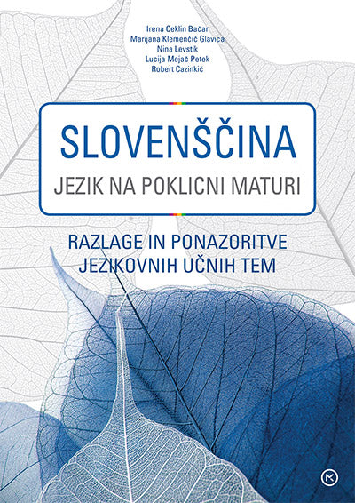 Slovenščina - jezik na poklicni maturi: Razlage in ponazoritve