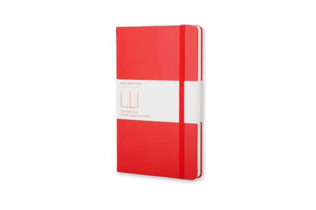 Moleskine Pocket Plain Notebook Red