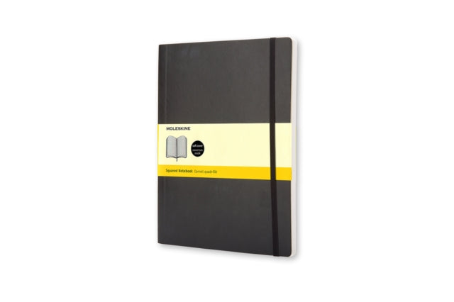Moleskine Soft Xlarge Squared Notebook