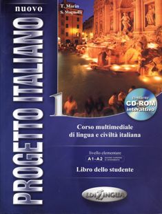 NUOVO PROGETTO ITALIANO 1 UČBENIK +CD-ROM +DVD