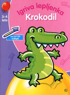 IGRIVA LEPLJENKA - KROKODIL