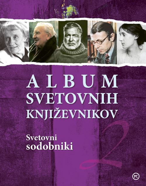 ALBUM SVETOVNIH KNJIŽEVNIKOV, 2. del, učni pripomoček za slovenščino-književnost v 9. razredu osnovne šole