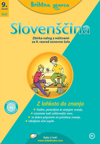 Brihtna glavca - Slovenščina 9