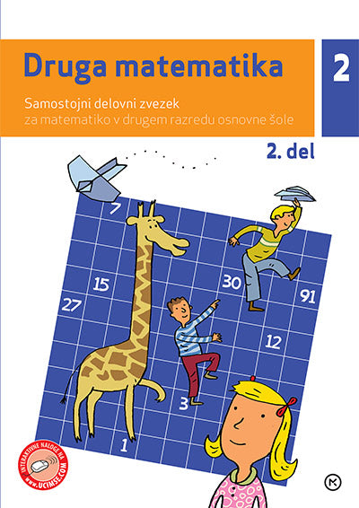 DRUGA MATEMATIKA - SDZ, 2. DEL, PRENOVLJENO