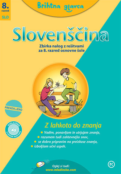 Brihtna glavca - Slovenščina 8