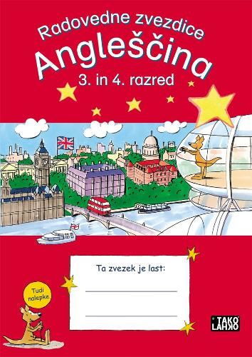 Radovedne zvezdice. Angleščina, 3. in 4. razred