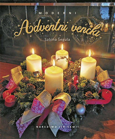 Moderni adventni venčki: naredimo jih sami!