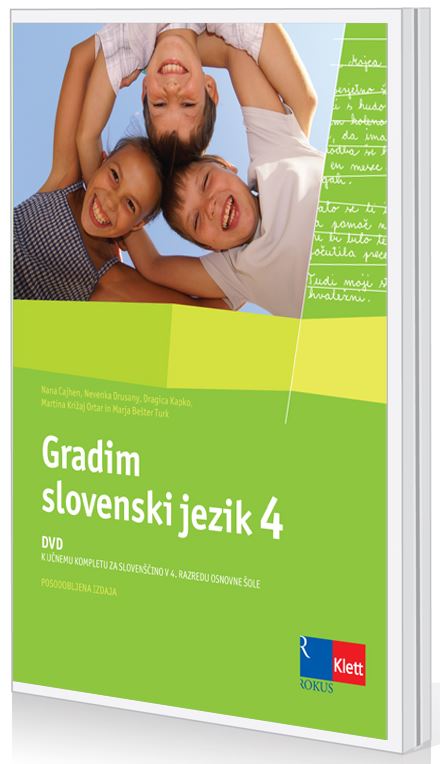 GRADIM SLOVENSKI JEZIK 4 - DVD POSODOBLJEN