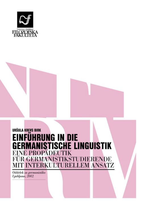 Einführung in die germanistische linguistik