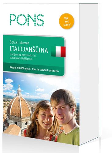 Pons šolski slovar  - italijanščina